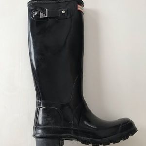 Hunter Boots (glossy, tall)